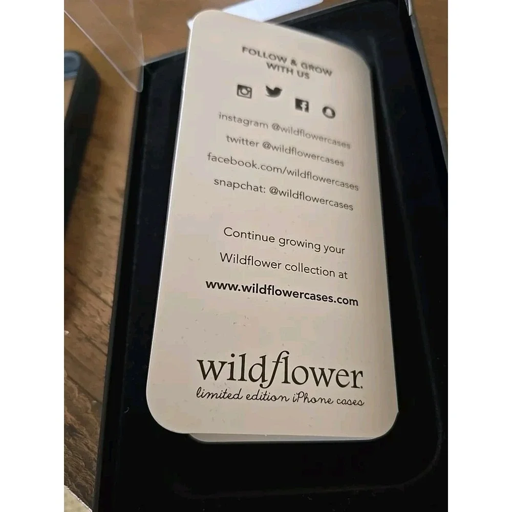 Wildflower Limited iPhone 14 Pro Gemini Hard 4ft Drop Protected Cell Phone Case
